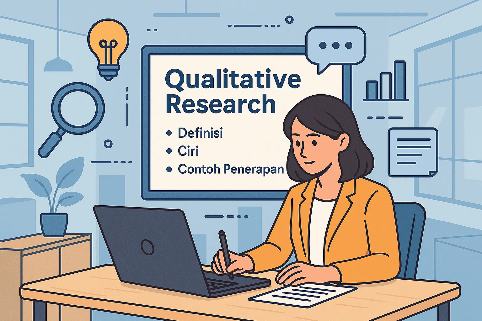 Qualitative Research: Definisi, Ciri, dan Contoh Penerapan - SumberAjar.com