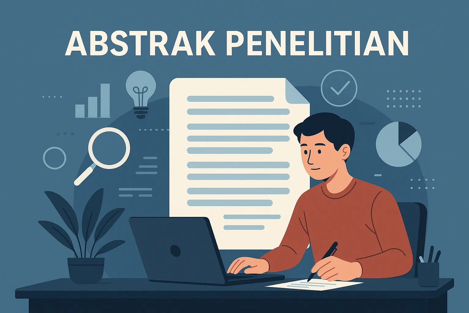 Abstrak Penelitian: Cara Membuat, Unsur, dan Contohnya - SumberAjar.com