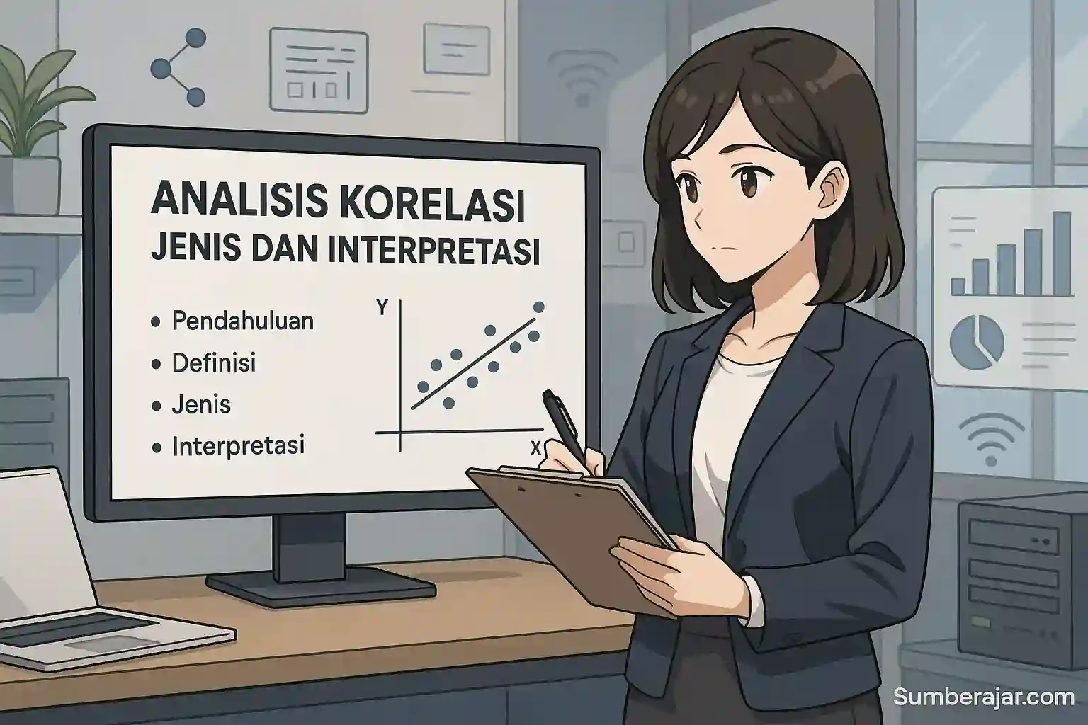 Analisis Korelasi: Jenis dan Interpretasi - SumberAjar.com