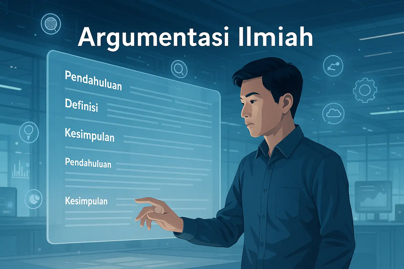 Argumentasi Ilmiah: Ciri, Struktur, dan Contohnya - SumberAjar.com