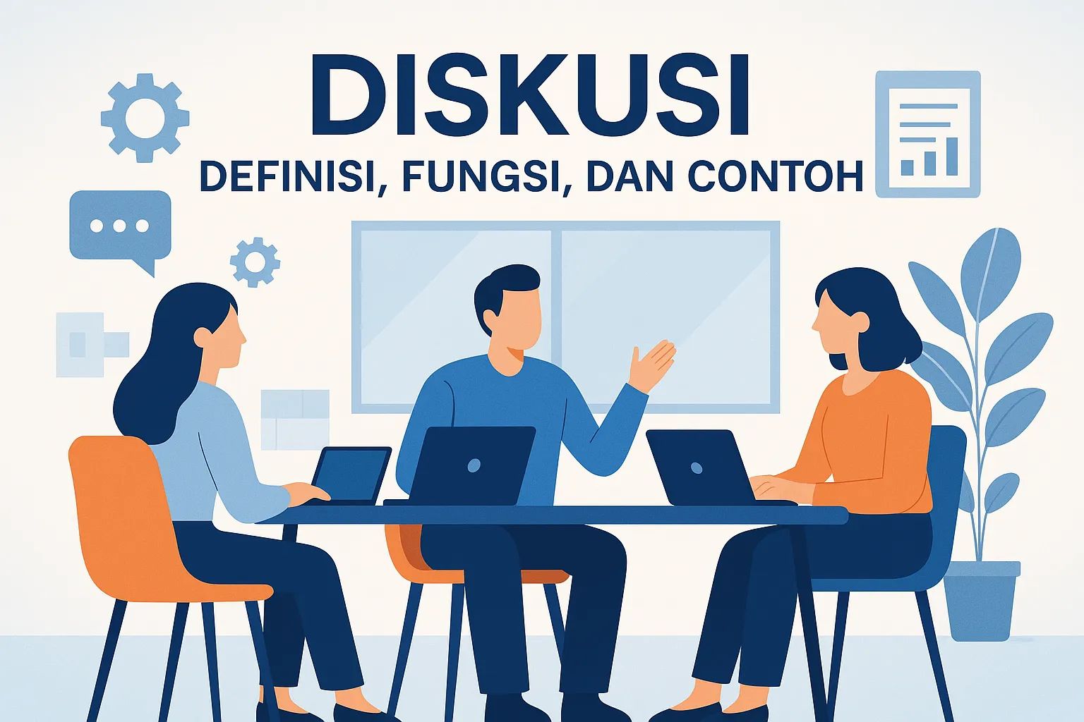 Diskusi: Definisi, Fungsi, dan Contoh dengan Sumber [Pdf] - SumberAjar.com