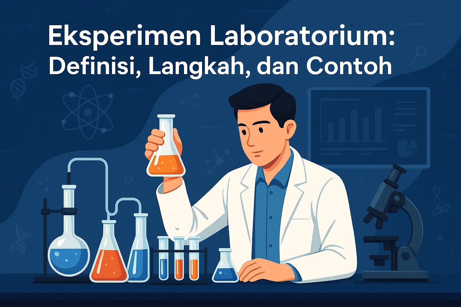 Eksperimen Laboratorium: Definisi, Langkah, dan Contoh - SumberAjar.com