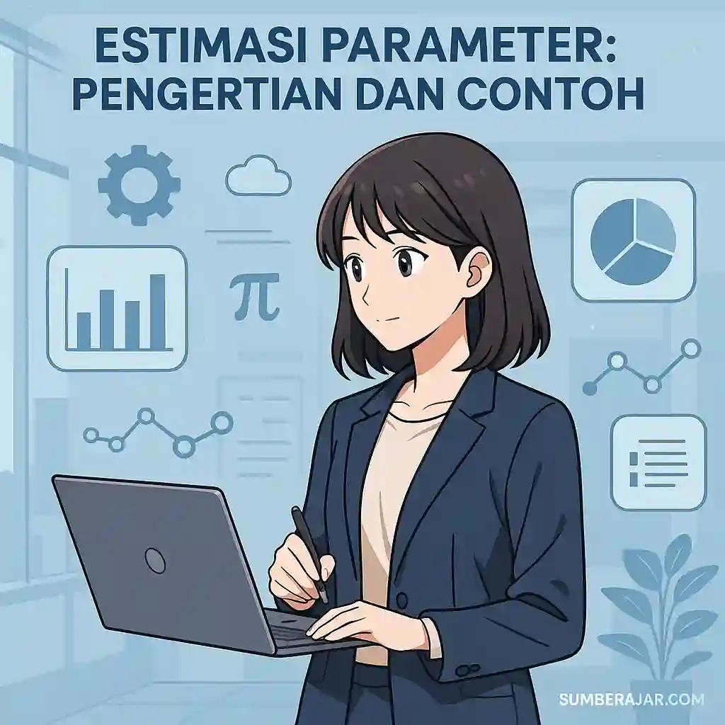 Estimasi Parameter: Pengertian dan Contoh - SumberAjar.com