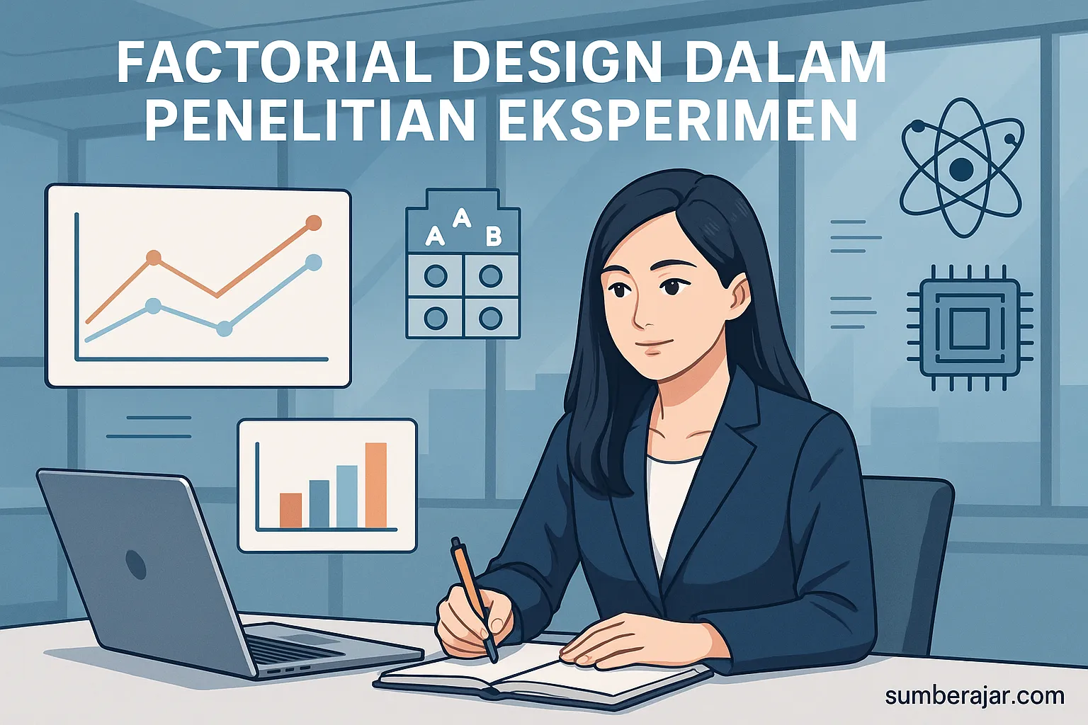 Factorial Design dalam Penelitian Eksperimen - SumberAjar.com Factorial Design dalam Penelitian Eksperimen - SumberAjar.com