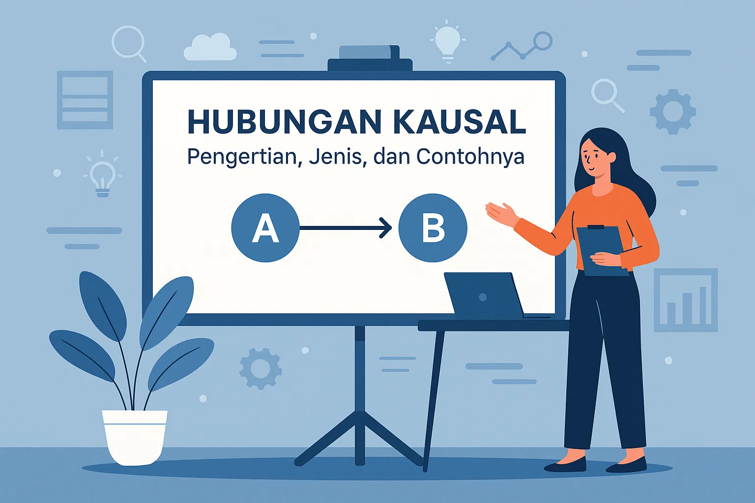 Hubungan Kausal: Pengertian, Jenis, dan Contohnya - SumberAjar.com