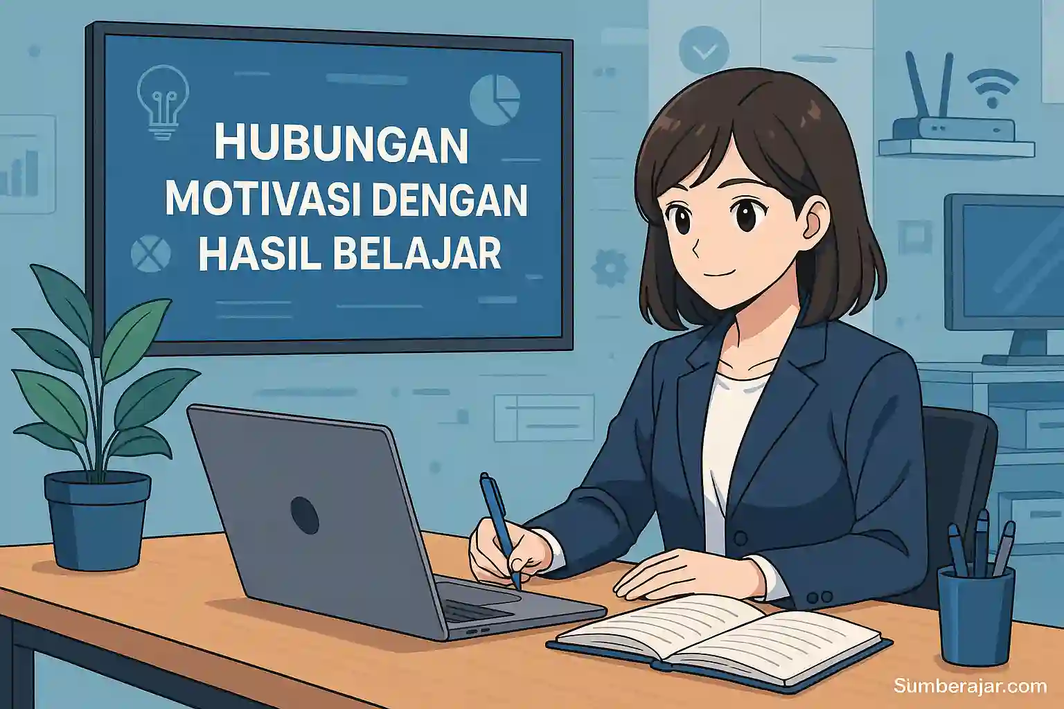 Hubungan Motivasi dengan Hasil Belajar - SumberAjar.com