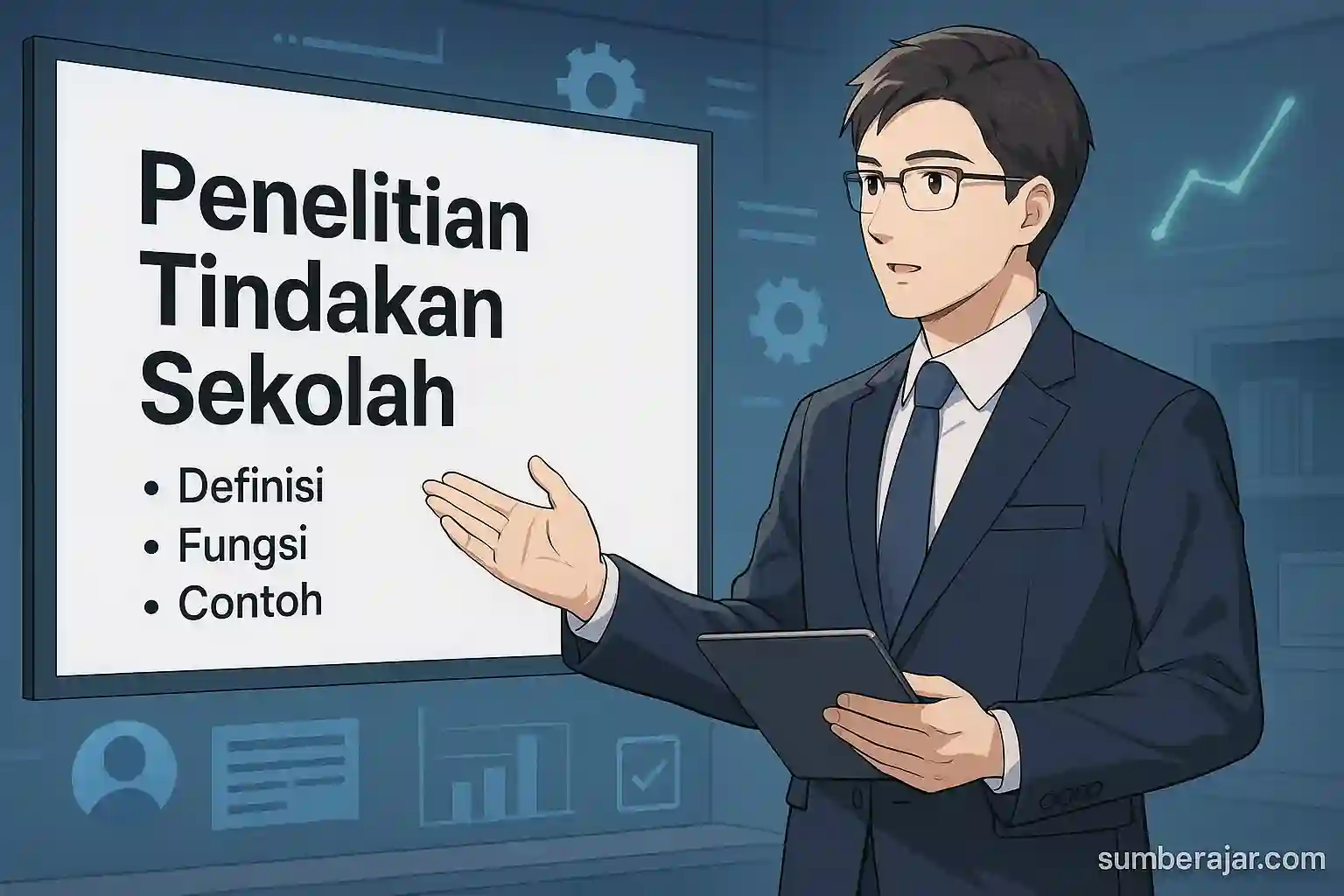 Penelitian Tindakan Sekolah: Pengertian dan Contoh - SumberAjar.com