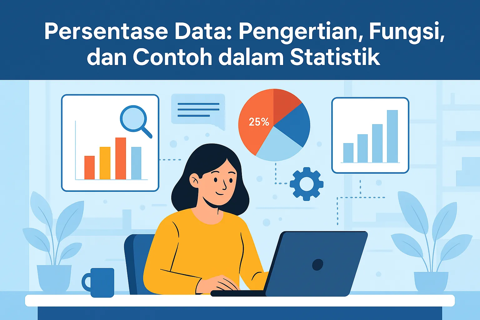 Persentase Data: Pengertian, Fungsi, dan Contoh dalam Statistik - SumberAjar.com