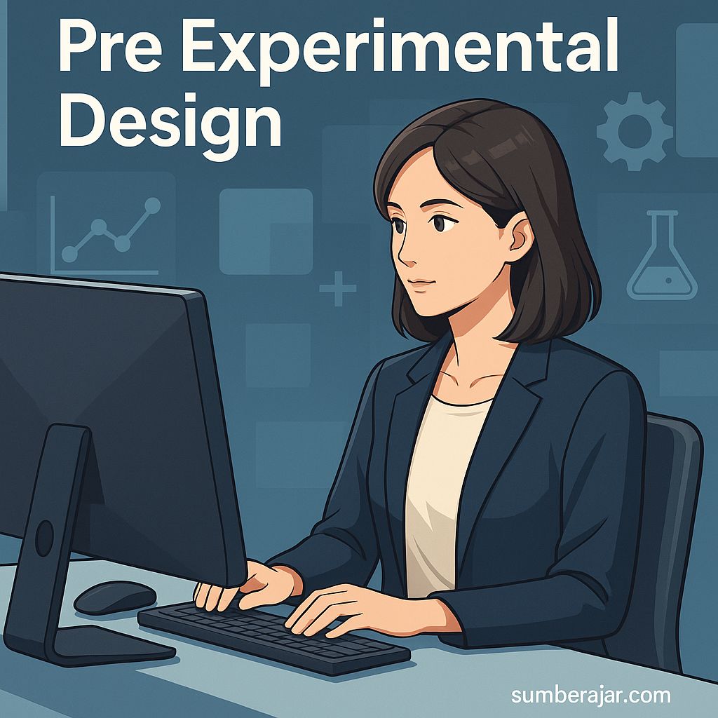 Pre Experimental Design: Ciri dan Kelemahannya - SumberAjar.com Pre Experimental Design: Ciri dan Kelemahannya - SumberAjar.com