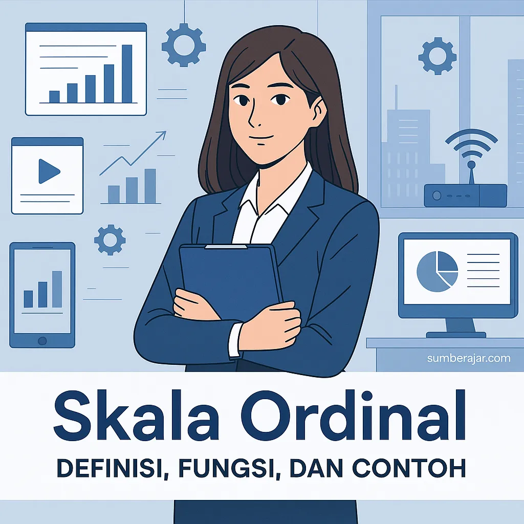 Skala Ordinal: Definisi, Fungsi, dan Contoh dalam Statistik - SumberAjar.com Skala Ordinal: Definisi, Fungsi, dan Contoh dalam Statistik - SumberAjar.com