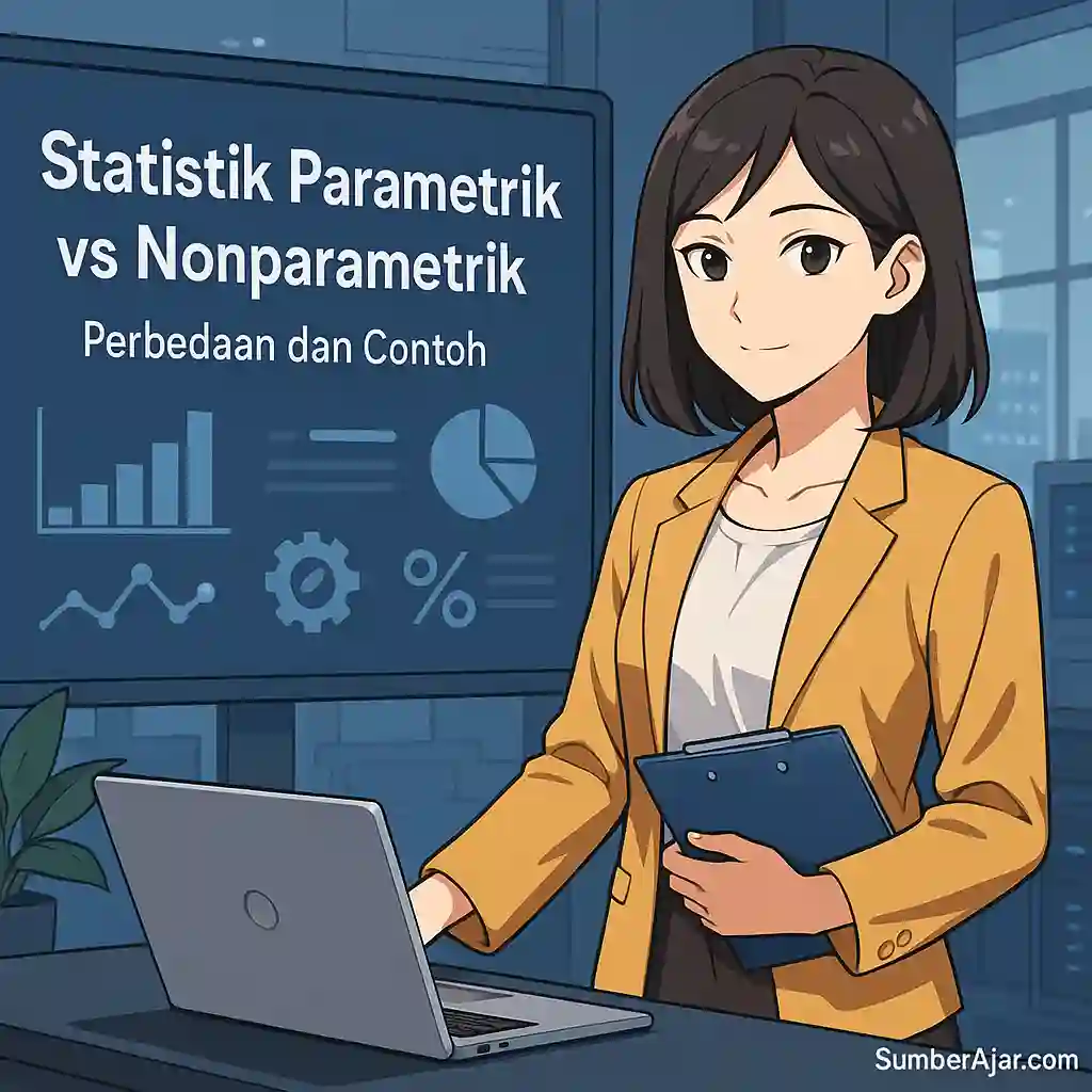 Statistik Parametrik vs Nonparametrik: Perbedaan dan Contoh - SumberAjar.com