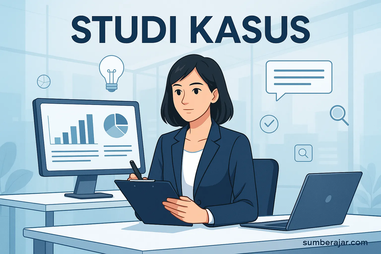 Studi Kasus: Pengertian, Langkah, dan Contoh Penerapan - SumberAjar.com