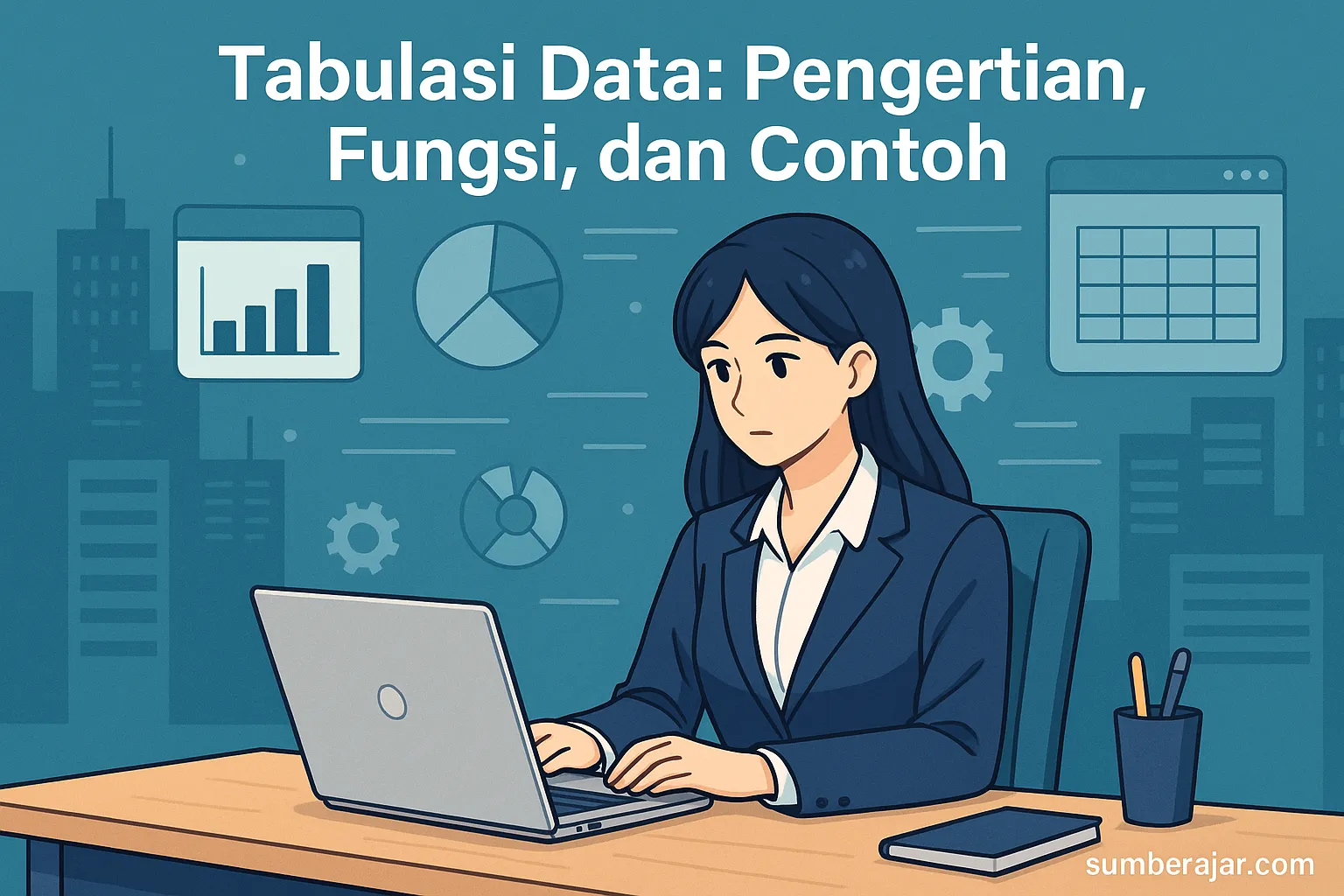 Tabulasi Data: Pengertian, Fungsi, dan Contoh - SumberAjar.com Tabulasi Data: Pengertian, Fungsi, dan Contoh - SumberAjar.com