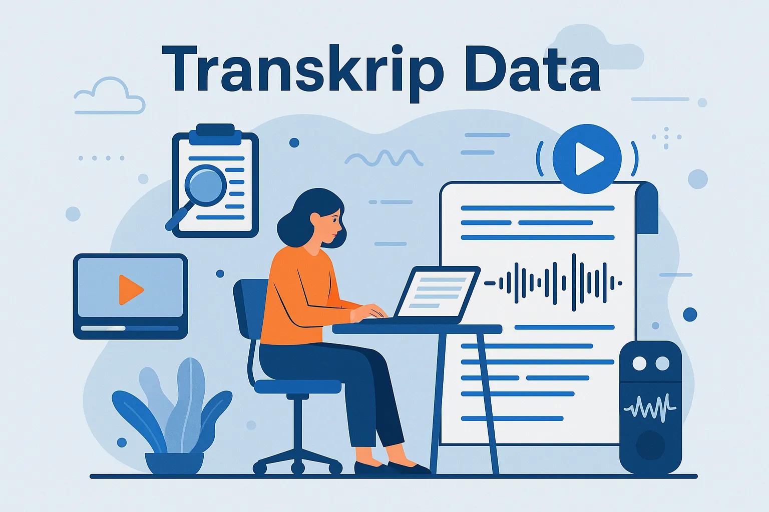 Transkrip Data: Definisi, Fungsi, dan Contoh dalam Penelitian Kualitatif - SumberAjar.com