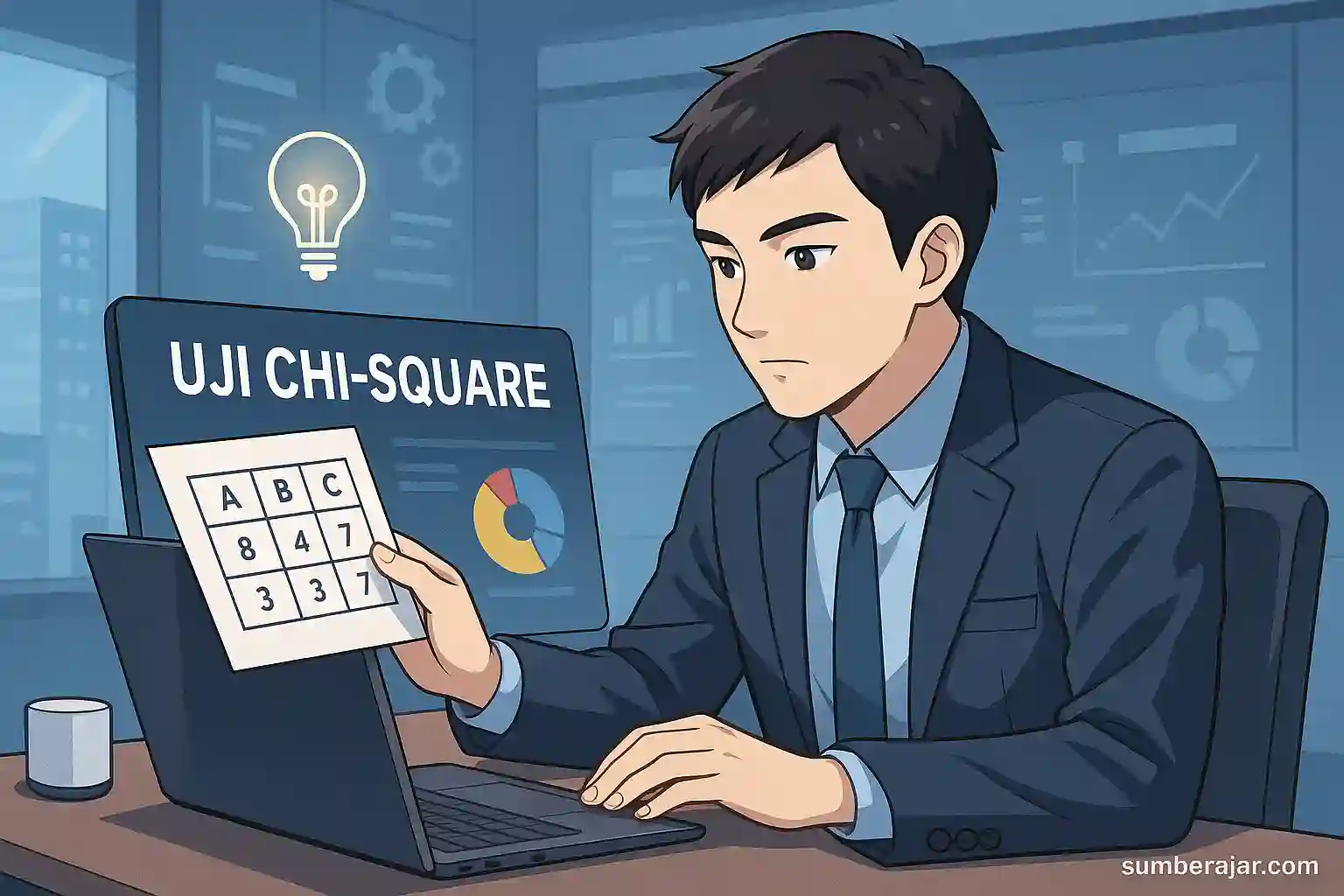 Uji Chi-Square: Fungsi dan Langkah-langkahnya - SumberAjar.com Uji Chi-Square: Fungsi dan Langkah-langkahnya - SumberAjar.com