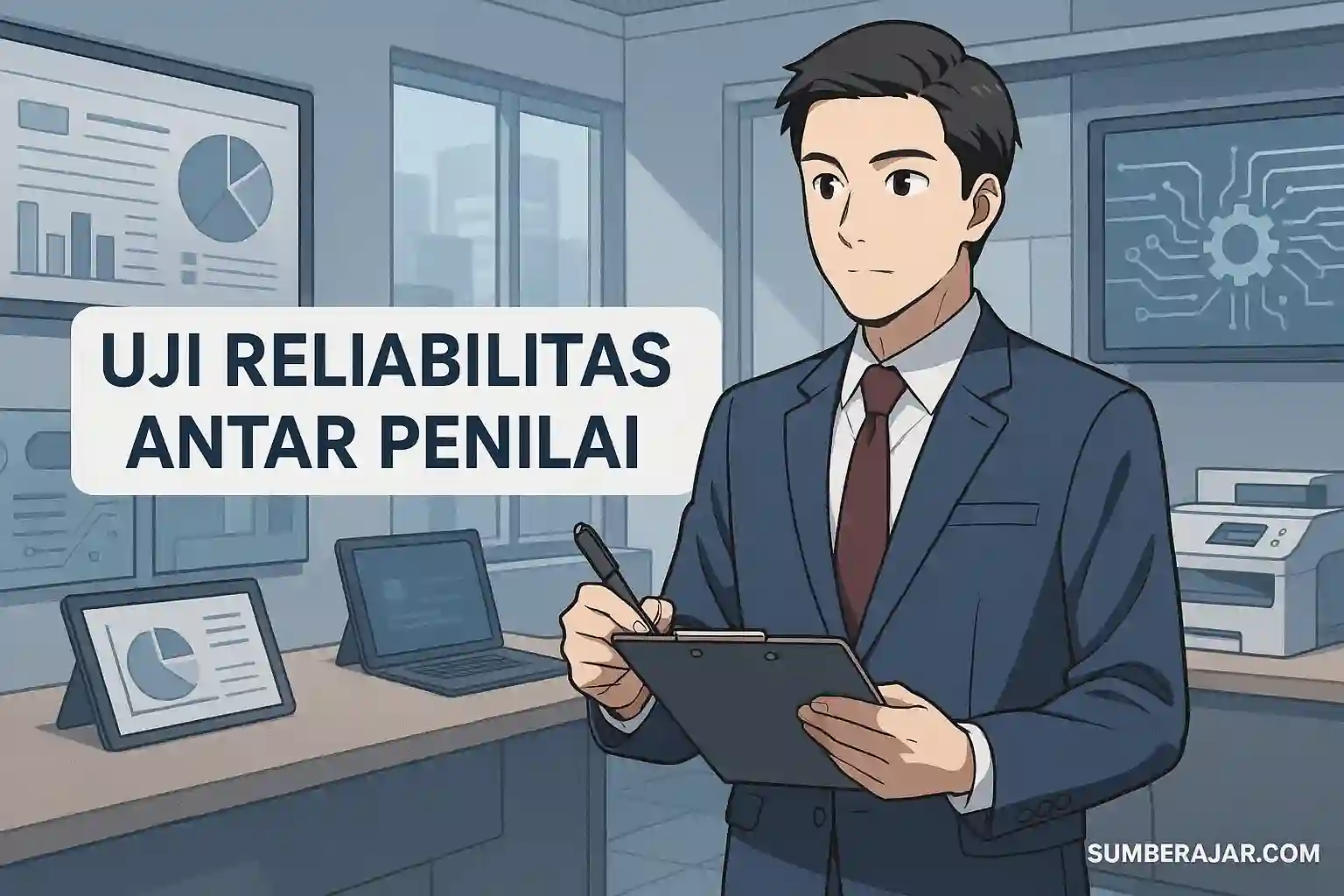 Uji Reliabilitas Antar Penilai (Inter-Rater Reliability) - SumberAjar.com Uji Reliabilitas Antar Penilai (Inter-Rater Reliability) - SumberAjar.com