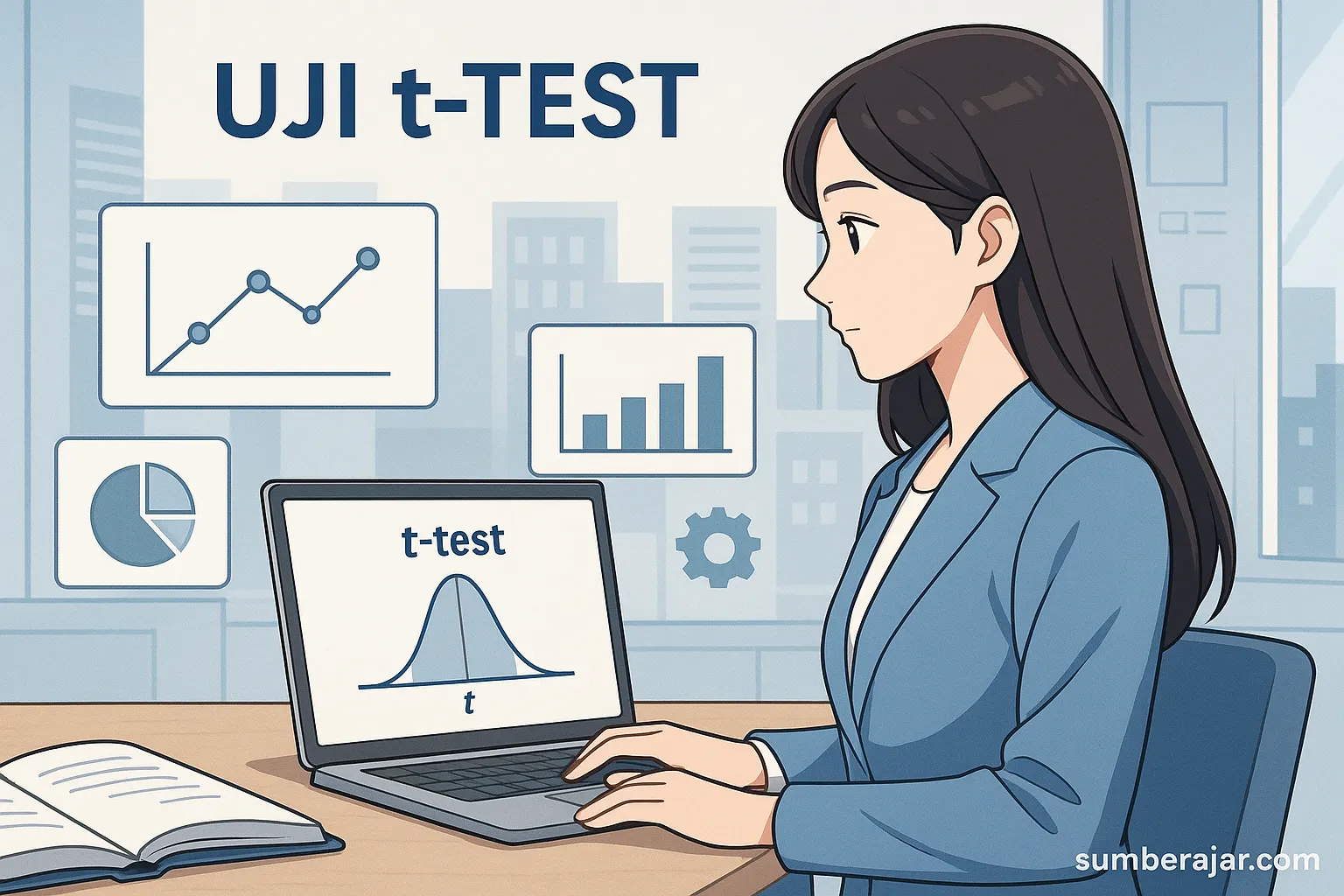 Uji t-Test: Pengertian, Jenis, dan Contoh Penggunaan - SumberAjar.com Uji t-Test: Pengertian, Jenis, dan Contoh Penggunaan - SumberAjar.com