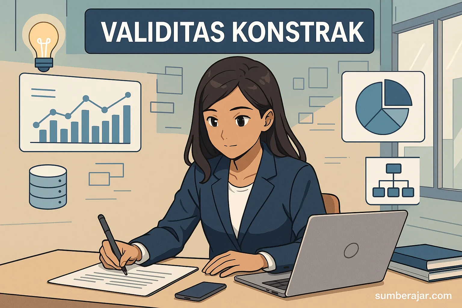 Validitas Konstrak: Definisi, Jenis, dan Contoh - SumberAjar.com Validitas Konstrak: Definisi, Jenis, dan Contoh - SumberAjar.com