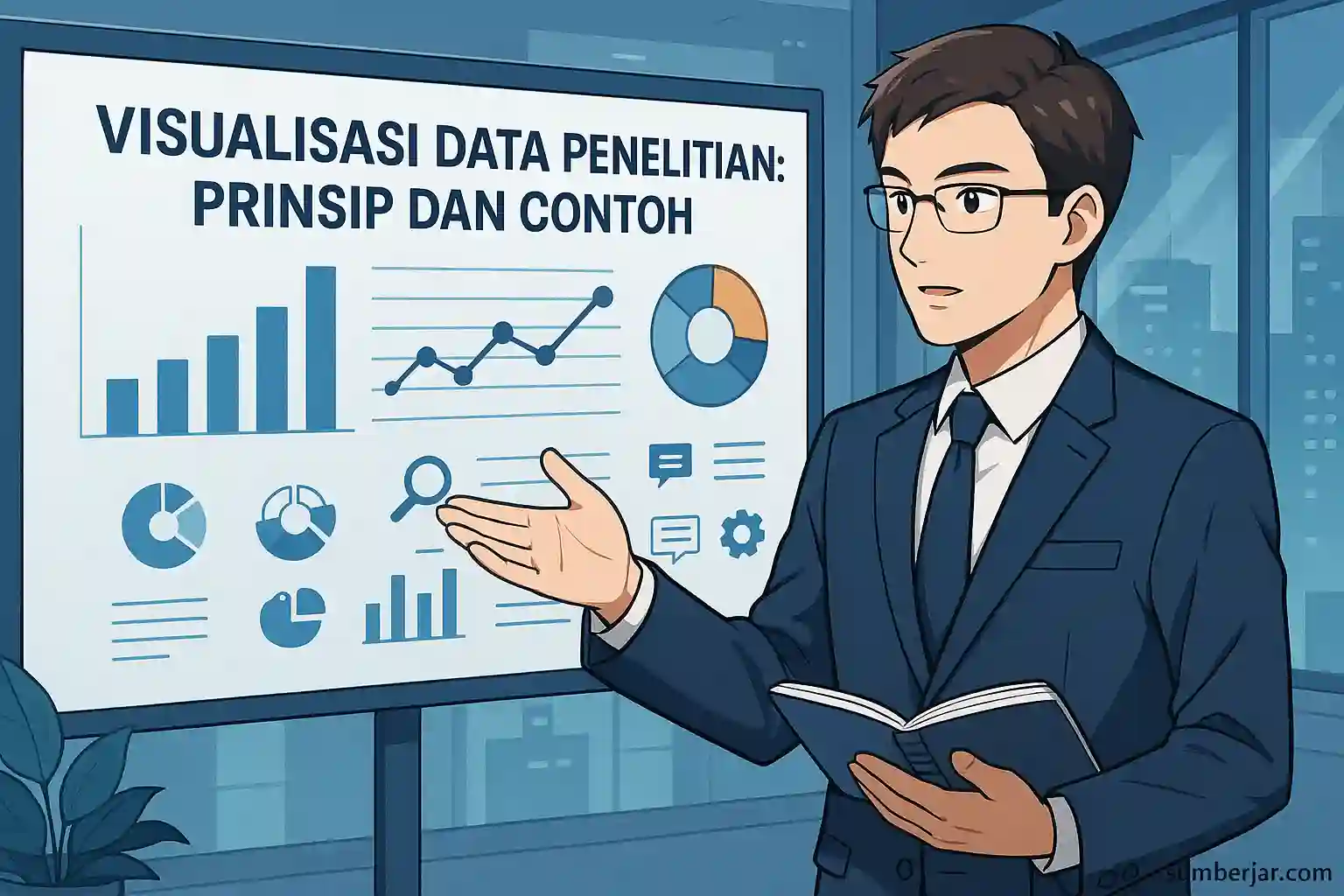 Visualisasi Data Penelitian: Prinsip dan Contoh - SumberAjar.com Visualisasi Data Penelitian: Prinsip dan Contoh - SumberAjar.com