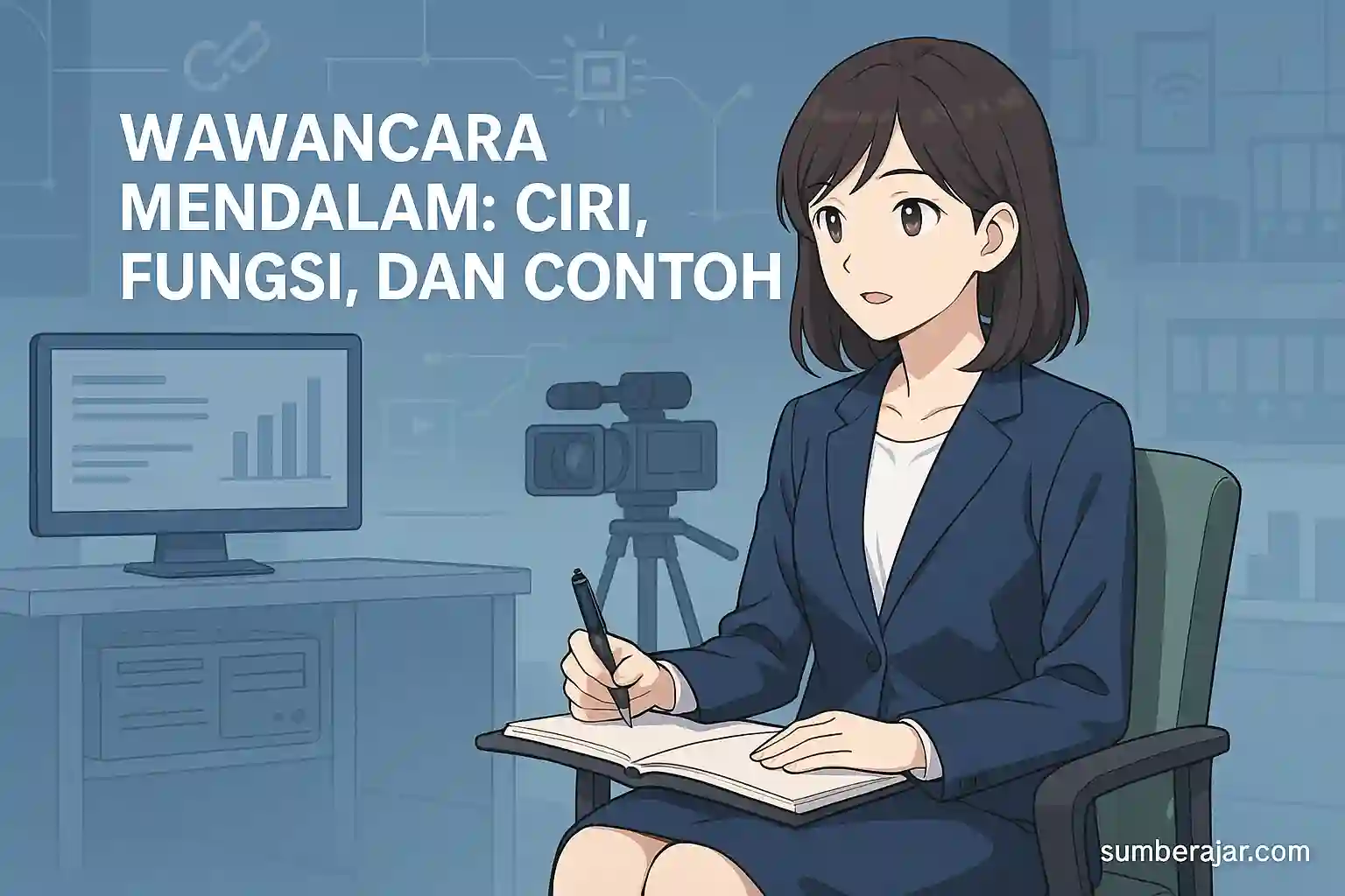 Wawancara Mendalam: Ciri, Fungsi, dan Contoh - SumberAjar.com Wawancara Mendalam: Ciri, Fungsi, dan Contoh - SumberAjar.com