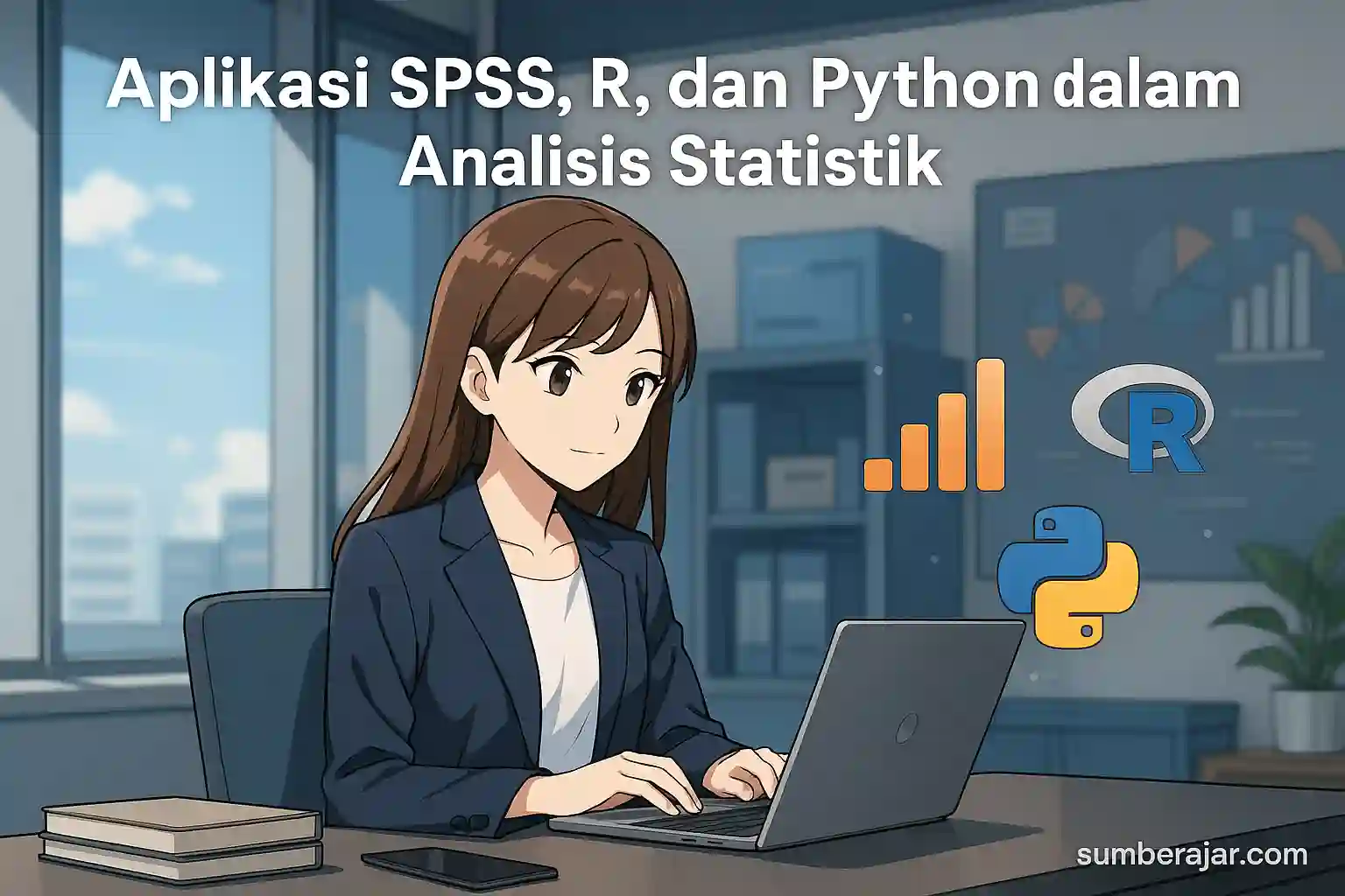 Aplikasi SPSS, R, dan Python dalam Analisis Statistik - SumberAjar.com Aplikasi SPSS, R, dan Python dalam Analisis Statistik - SumberAjar.com