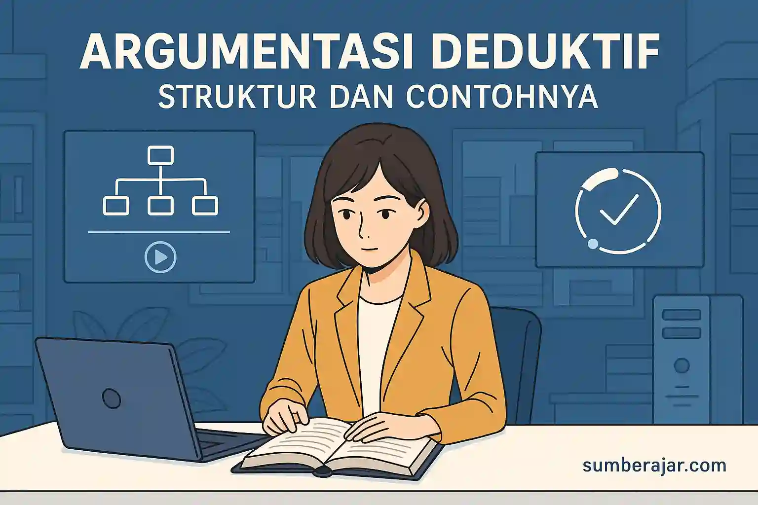 Argumentasi Deduktif: Struktur dan Contohnya - SumberAjar.com