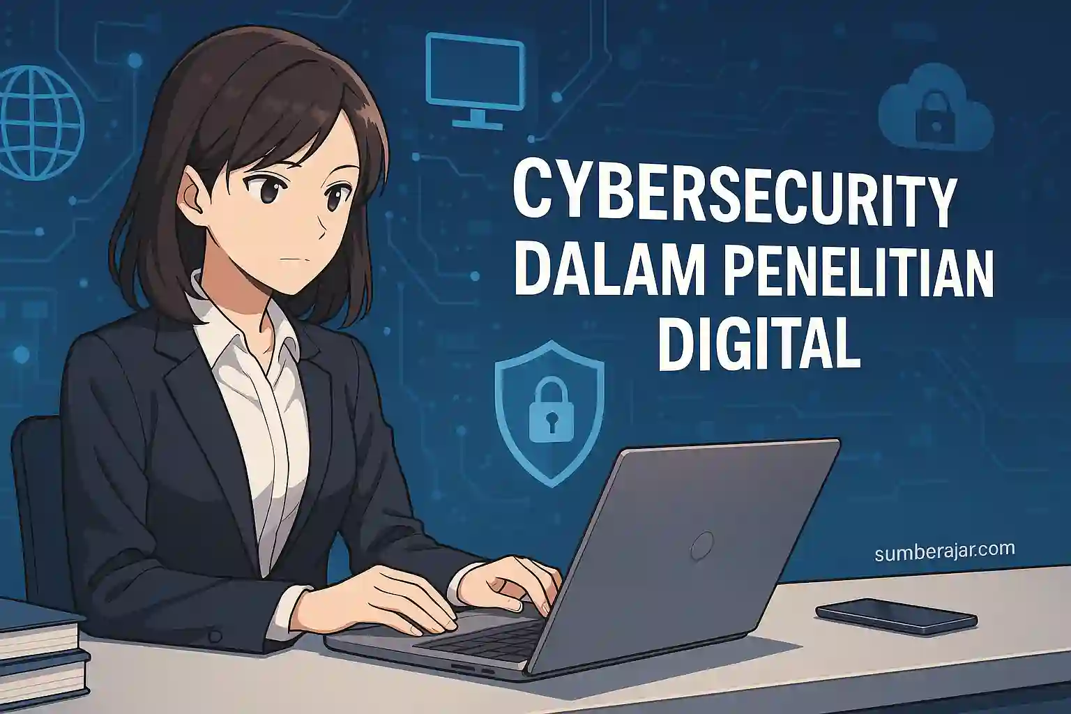 Cybersecurity dalam Penelitian Digital - SumberAjar.com