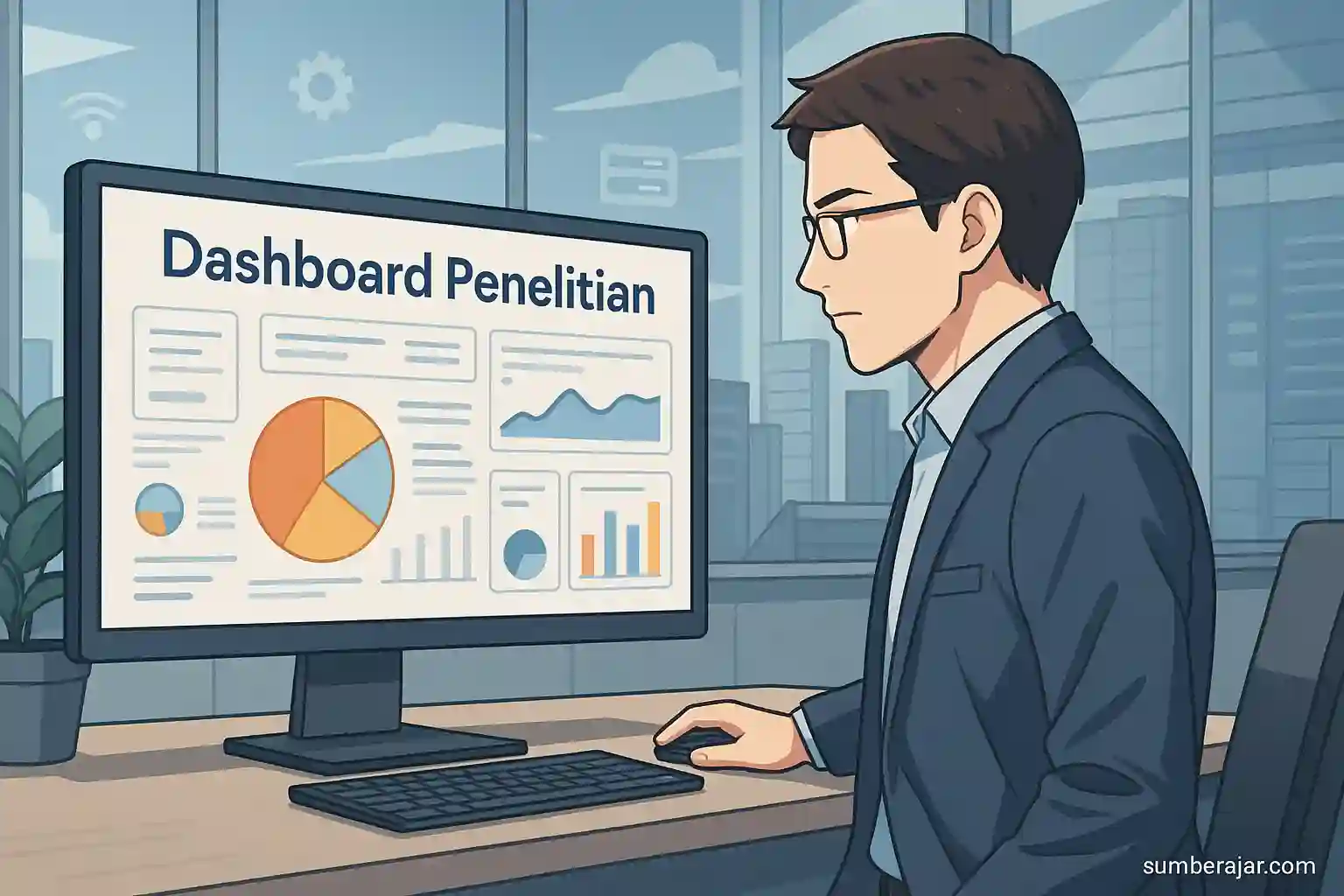 Dashboard Penelitian: Pengertian dan Contoh Desainnya - SumberAjar.com
