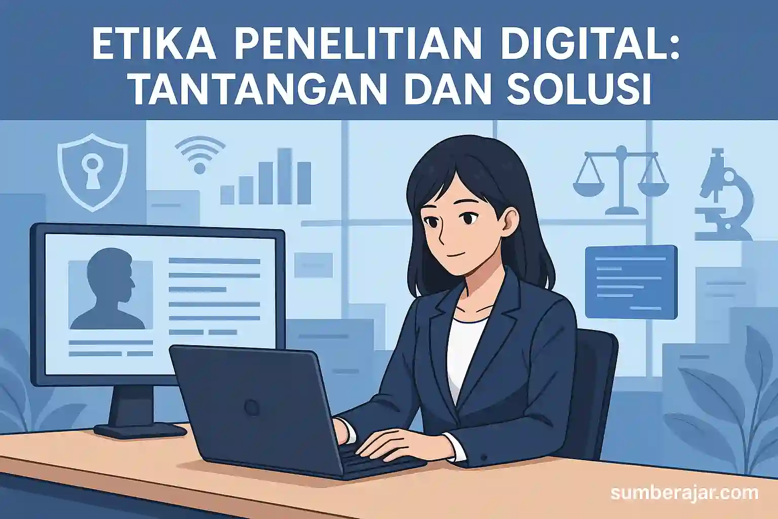 Etika Penelitian Digital: Tantangan dan Solusi - SumberAjar.com Etika Penelitian Digital: Tantangan dan Solusi - SumberAjar.com