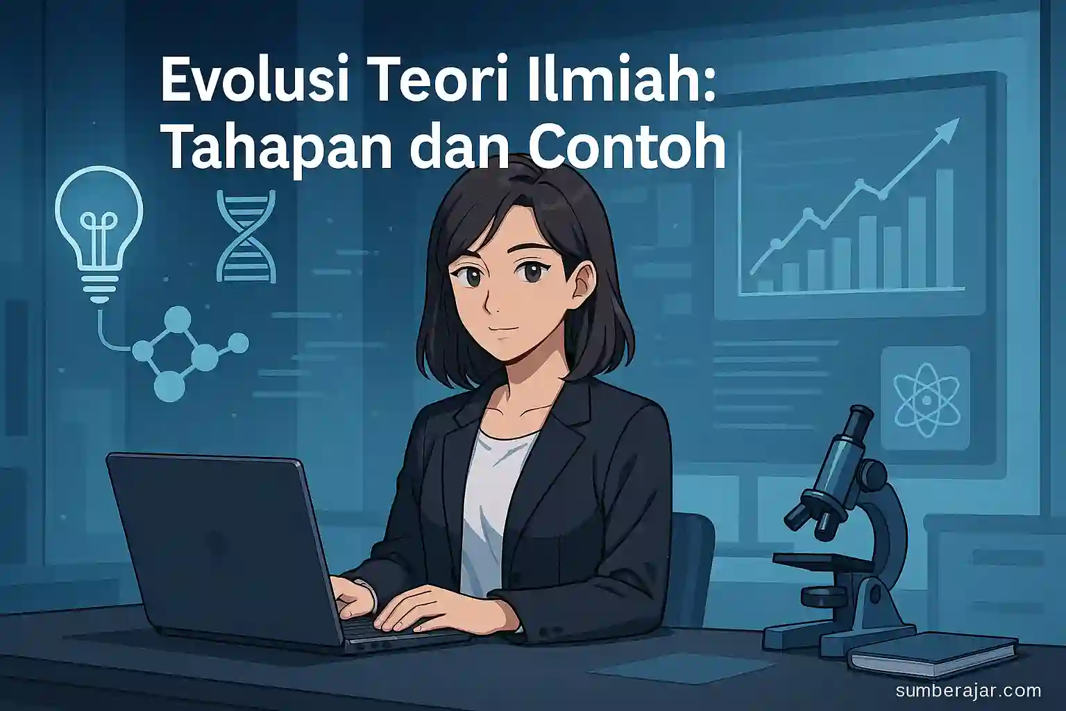 Evolusi Teori Ilmiah: Tahapan dan Contoh - SumberAjar.com
