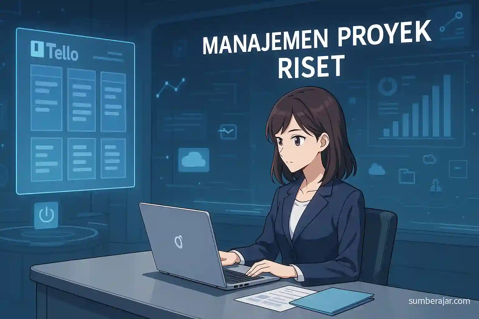 Manajemen Proyek Riset Menggunakan Trello dan Notion - SumberAjar.com Manajemen Proyek Riset Menggunakan Trello dan Notion - SumberAjar.com