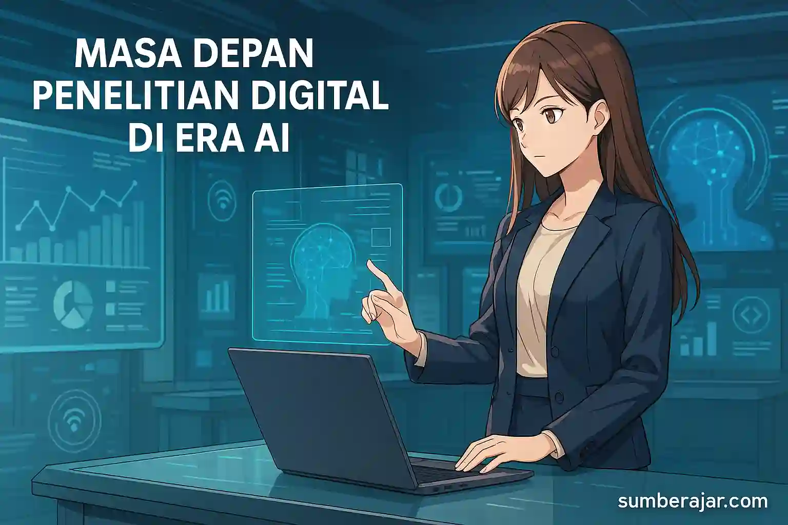 Masa Depan Penelitian Digital di Era AI - SumberAjar.com