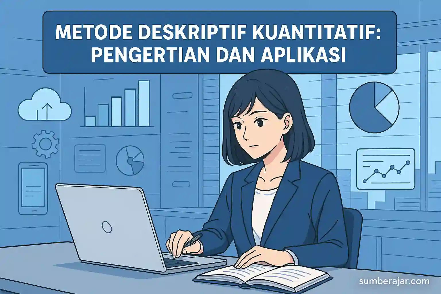 Metode Deskriptif Kuantitatif: Pengertian dan Aplikasi - SumberAjar.com