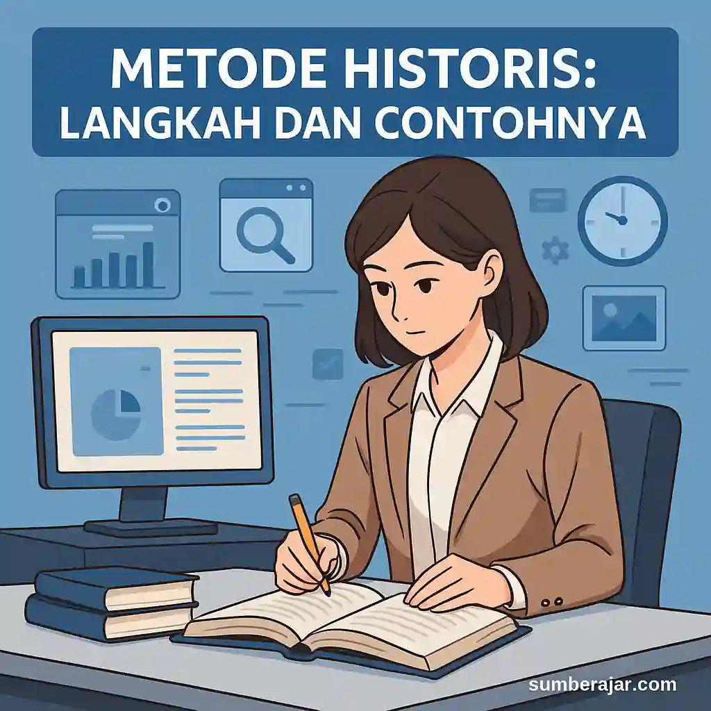 Metode Historis: Langkah dan Contohnya - SumberAjar.com