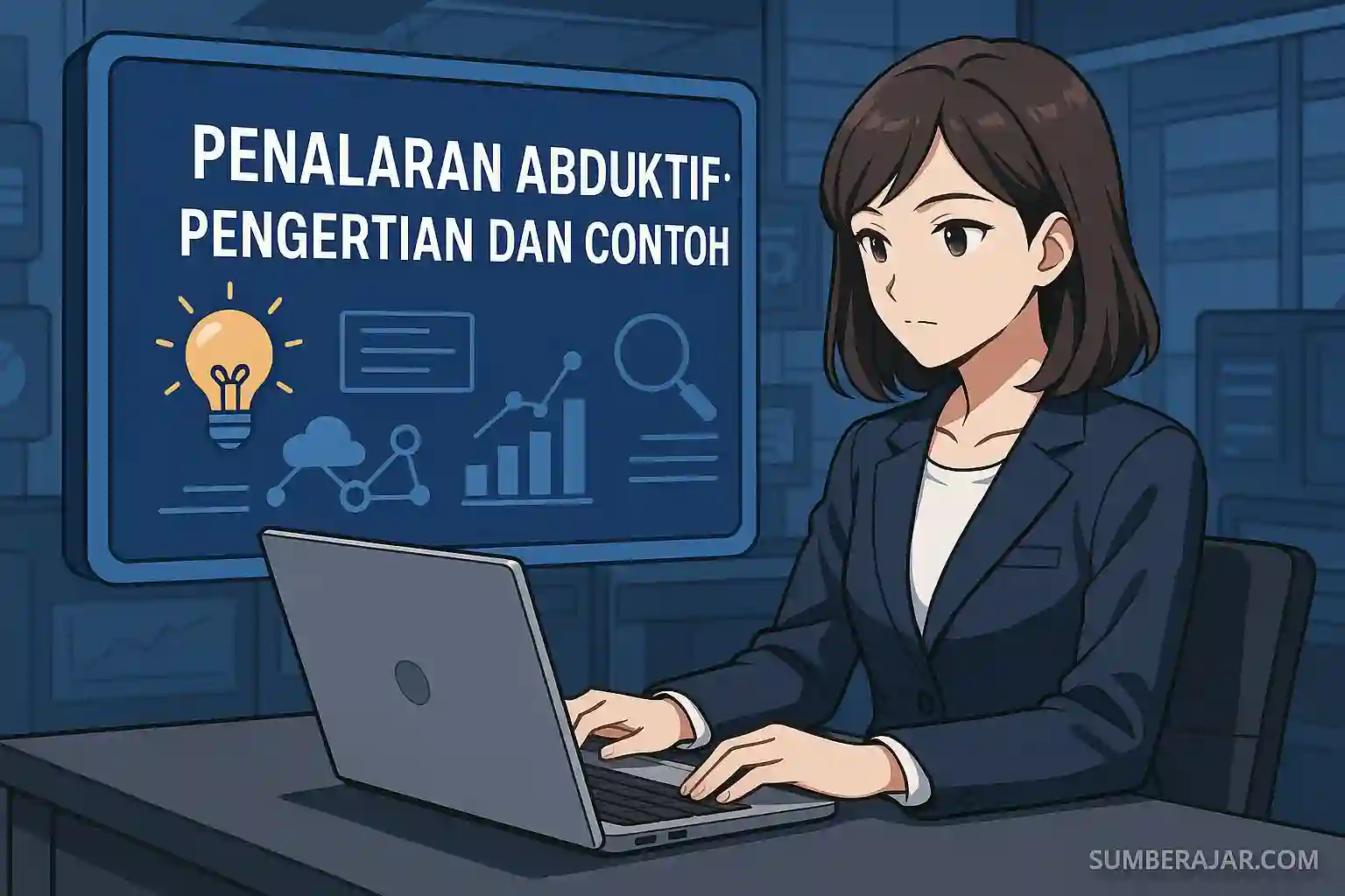 Penalaran Abduktif: Pengertian dan Contoh dalam Penelitian - SumberAjar.com Penalaran Abduktif: Pengertian dan Contoh dalam Penelitian - SumberAjar.com
