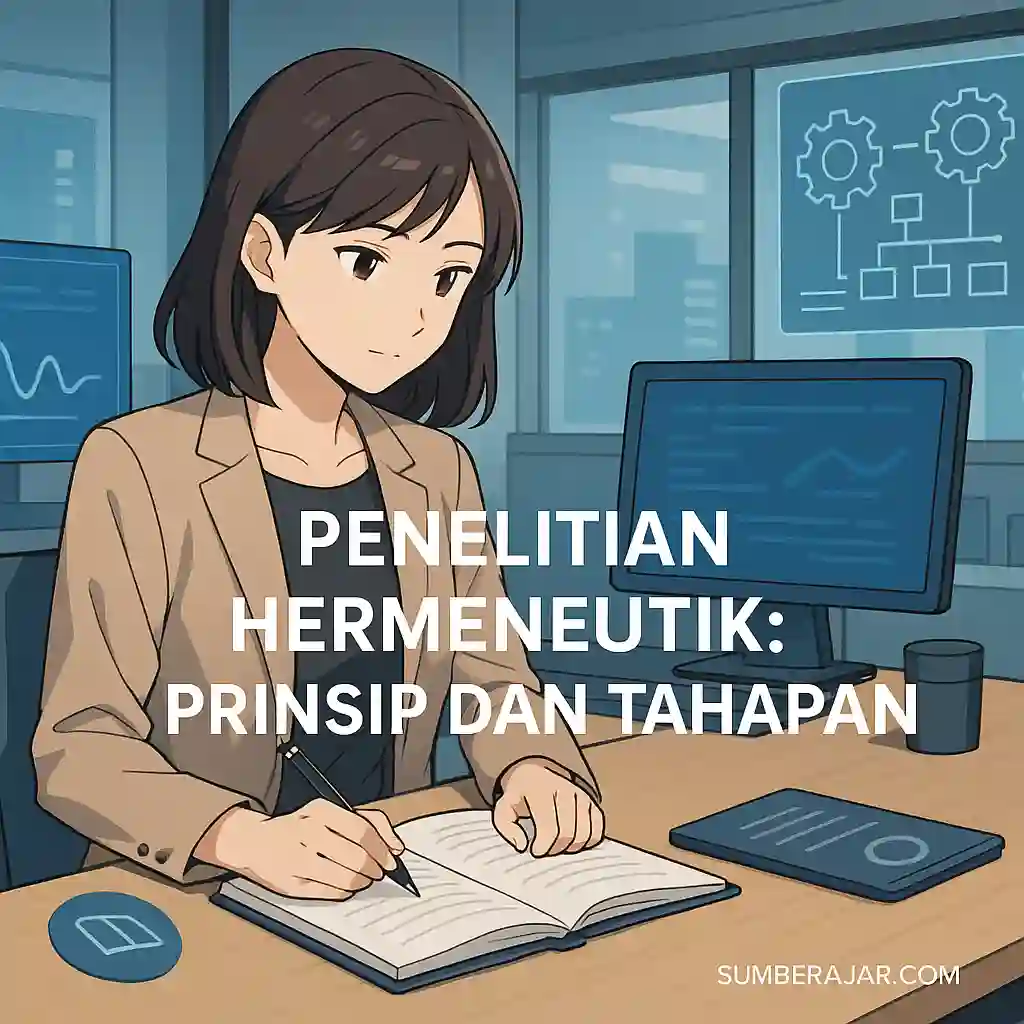 Penelitian Hermeneutik: Prinsip dan Tahapan - SumberAjar.com Penelitian Hermeneutik: Prinsip dan Tahapan - SumberAjar.com