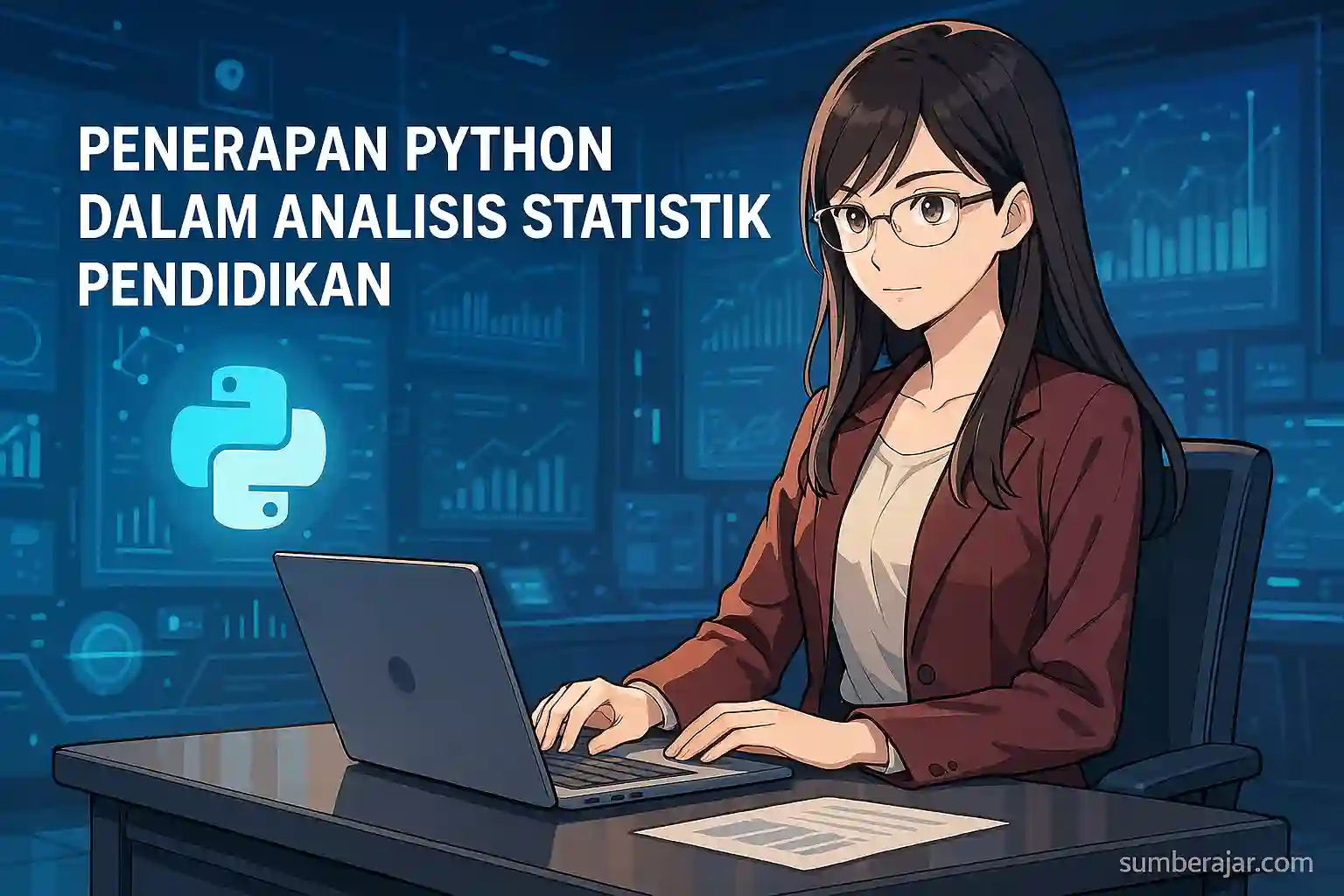 Penerapan Python dalam Analisis Statistik Pendidikan - SumberAjar.com Penerapan Python dalam Analisis Statistik Pendidikan - SumberAjar.com