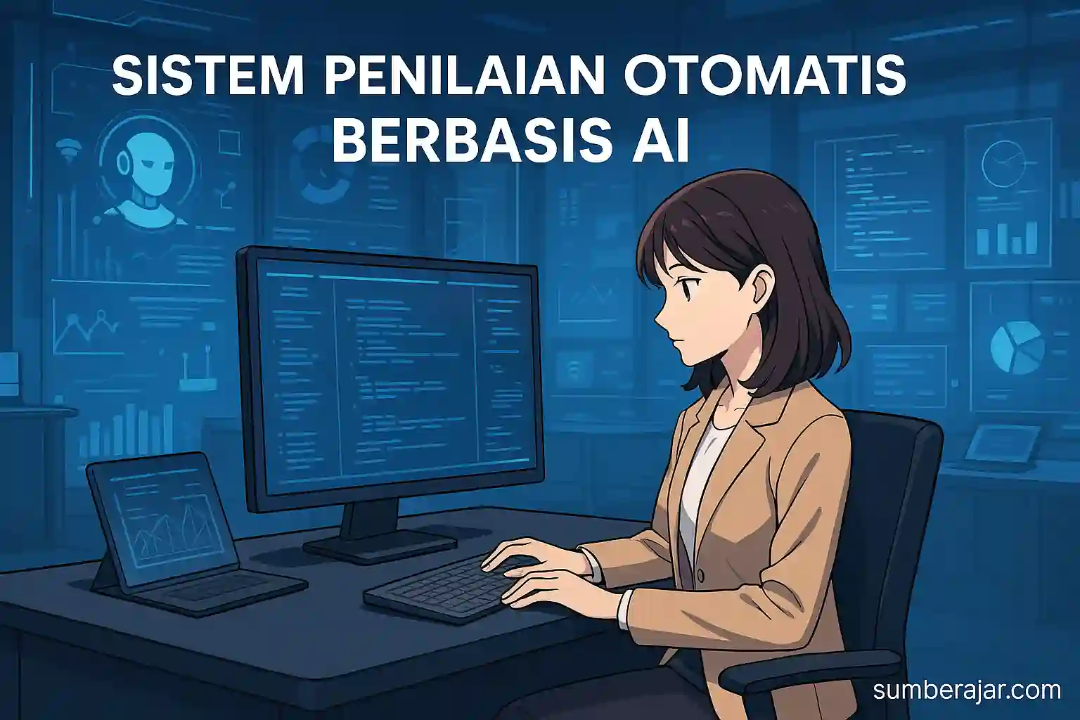 Sistem Penilaian Otomatis Berbasis AI - SumberAjar.com Sistem Penilaian Otomatis Berbasis AI - SumberAjar.com