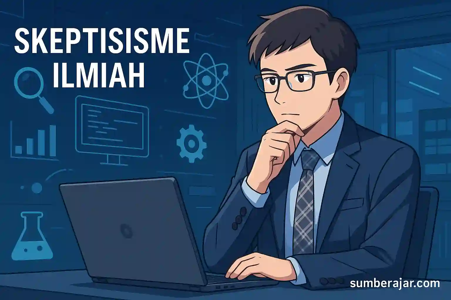 Skeptisisme Ilmiah: Fungsi dan Manfaatnya dalam Penelitian - SumberAjar.com Skeptisisme Ilmiah: Fungsi dan Manfaatnya dalam Penelitian - SumberAjar.com