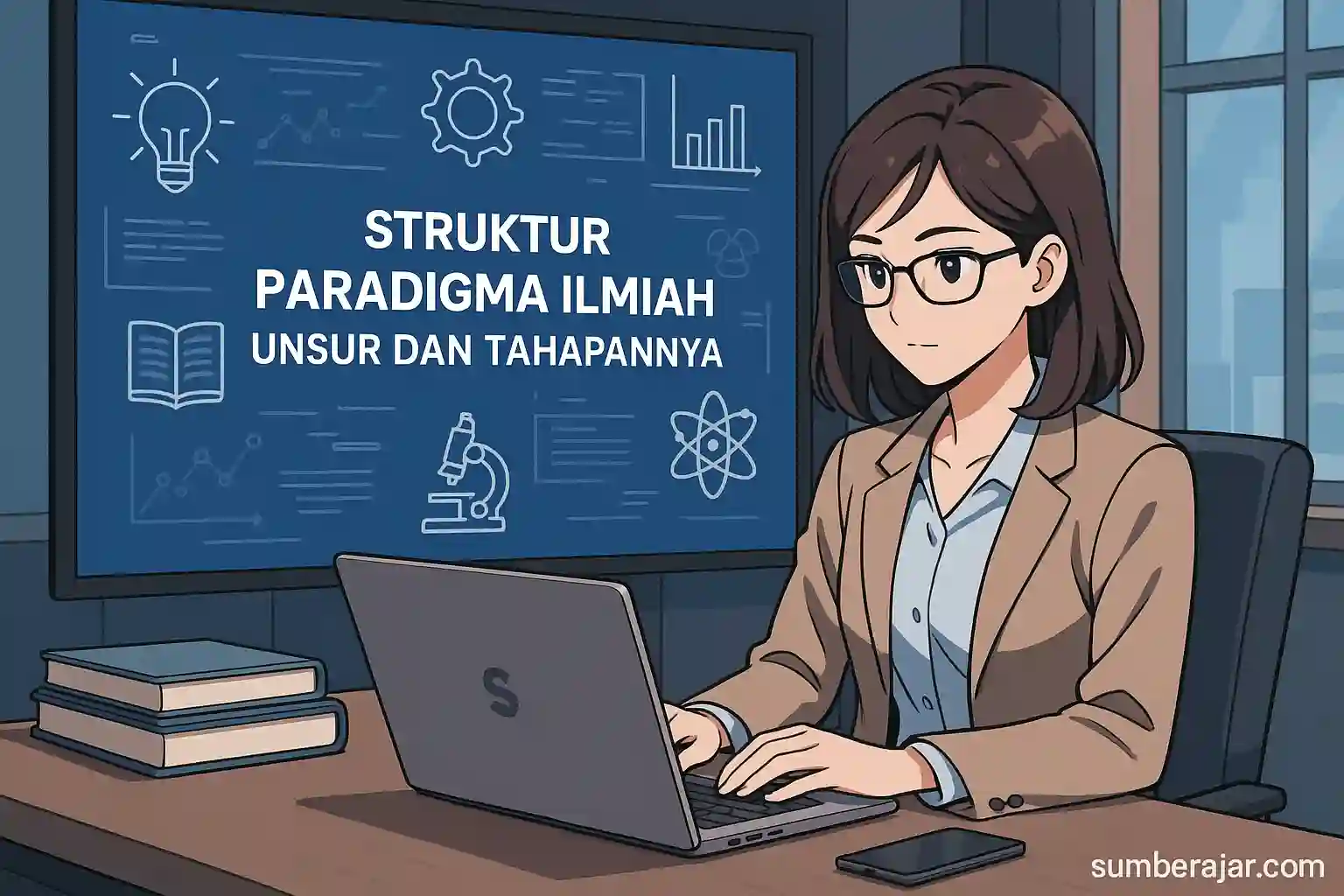 Struktur Paradigma Ilmiah: Unsur dan Tahapannya - SumberAjar.com
