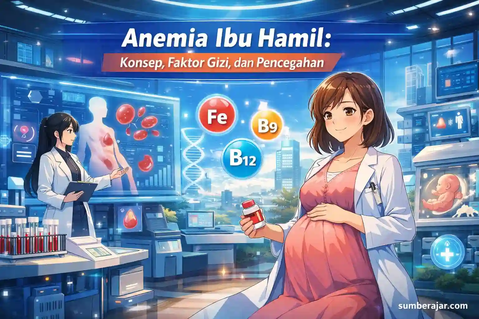 Anemia Ibu Hamil: Konsep, Faktor Gizi, dan Pencegahan
