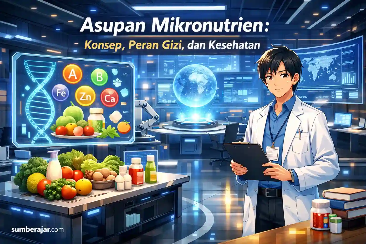Asupan Mikronutrien: Konsep, Peran Gizi, dan Kesehatan