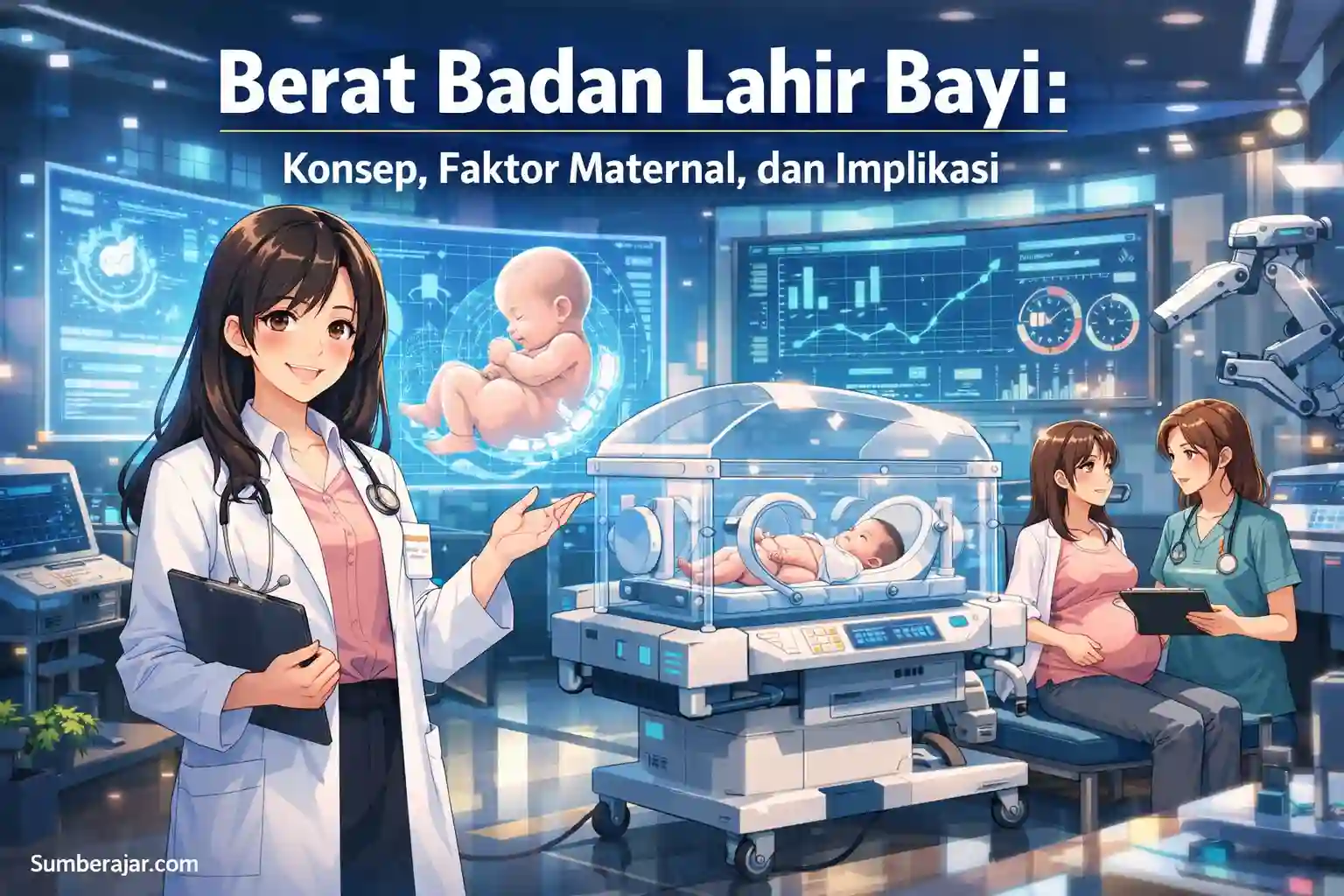 Berat Badan Lahir Bayi: Konsep, Faktor Maternal, dan Implikasi