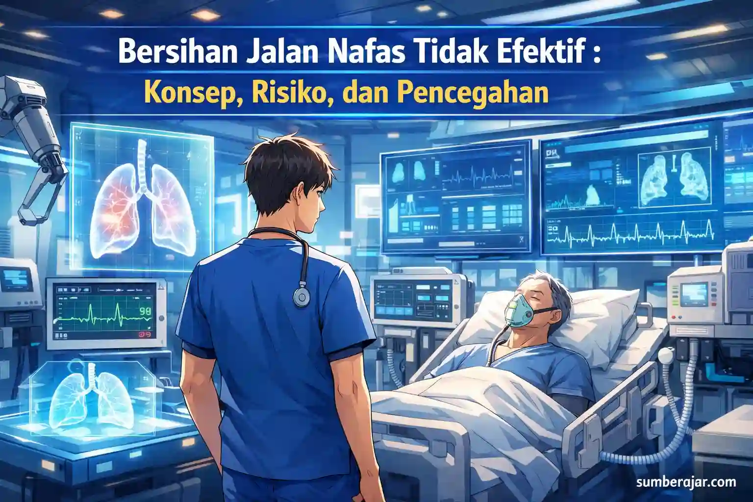 Bersihan Jalan Nafas Tidak Efektif: Konsep, Risiko, dan Pencegahan