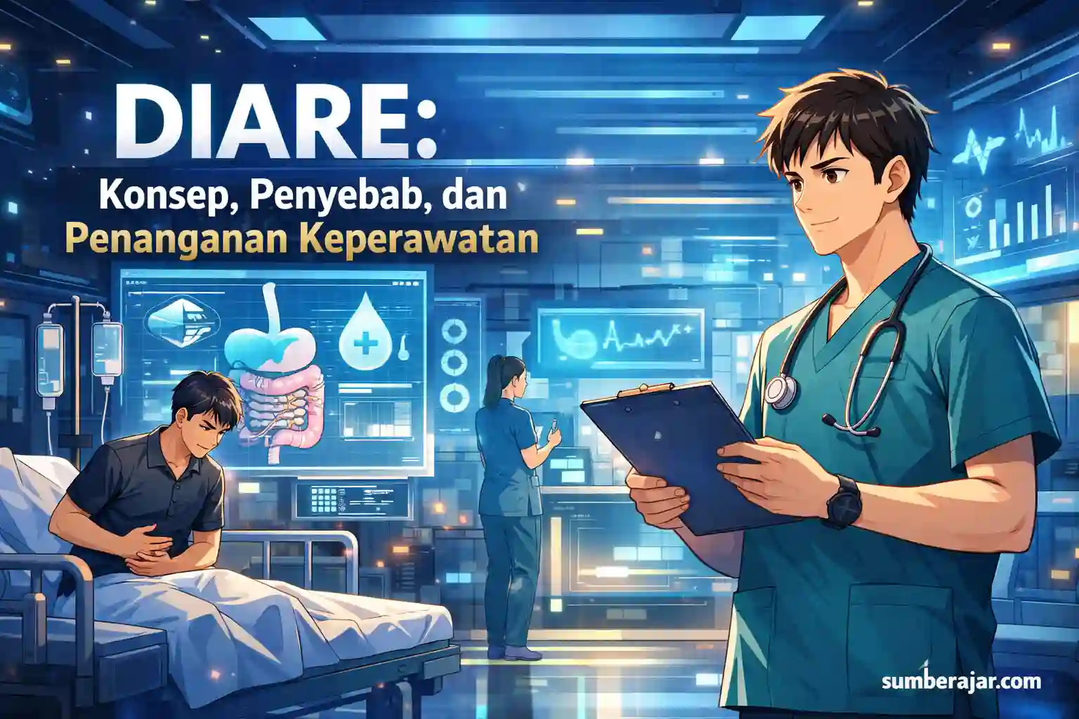 Diare: Konsep, Penyebab, dan Penanganan Keperawatan