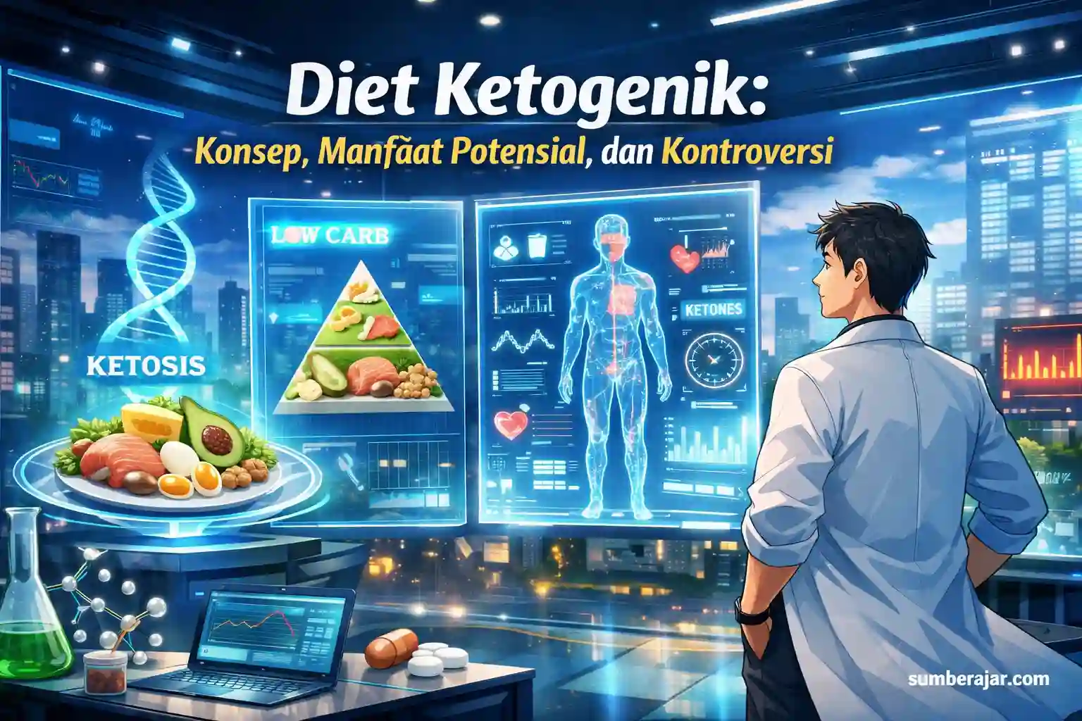 Diet Ketogenik: Konsep, Manfaat Potensial, dan Kontroversi