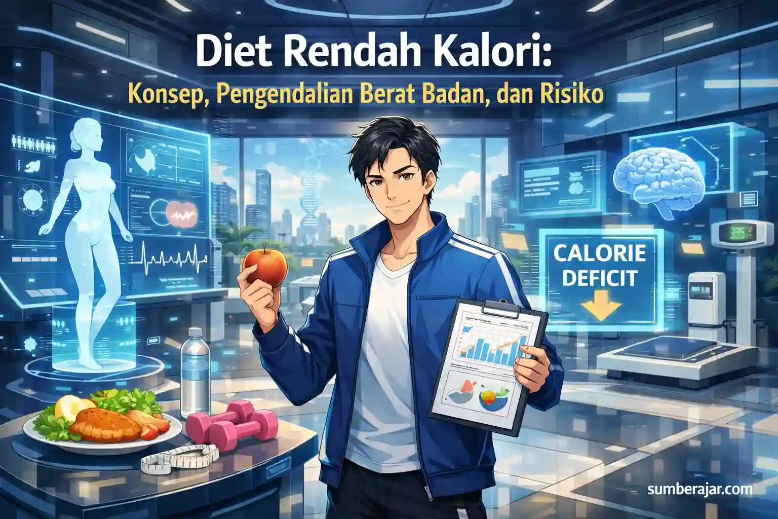 Diet Rendah Kalori: Konsep, Pengendalian Berat Badan, dan Risiko