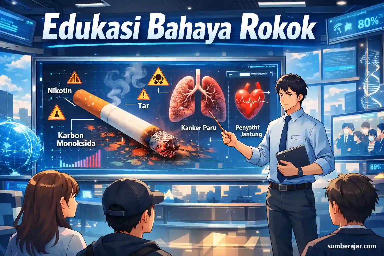 Edukasi Bahaya Rokok