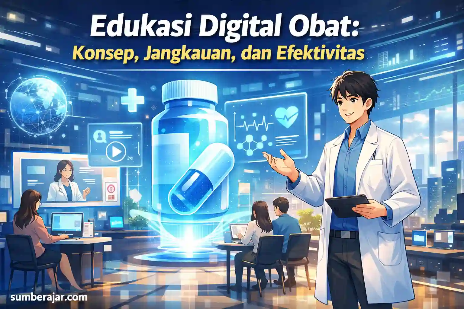 Edukasi Digital Obat: Konsep, Jangkauan, dan Efektivitas