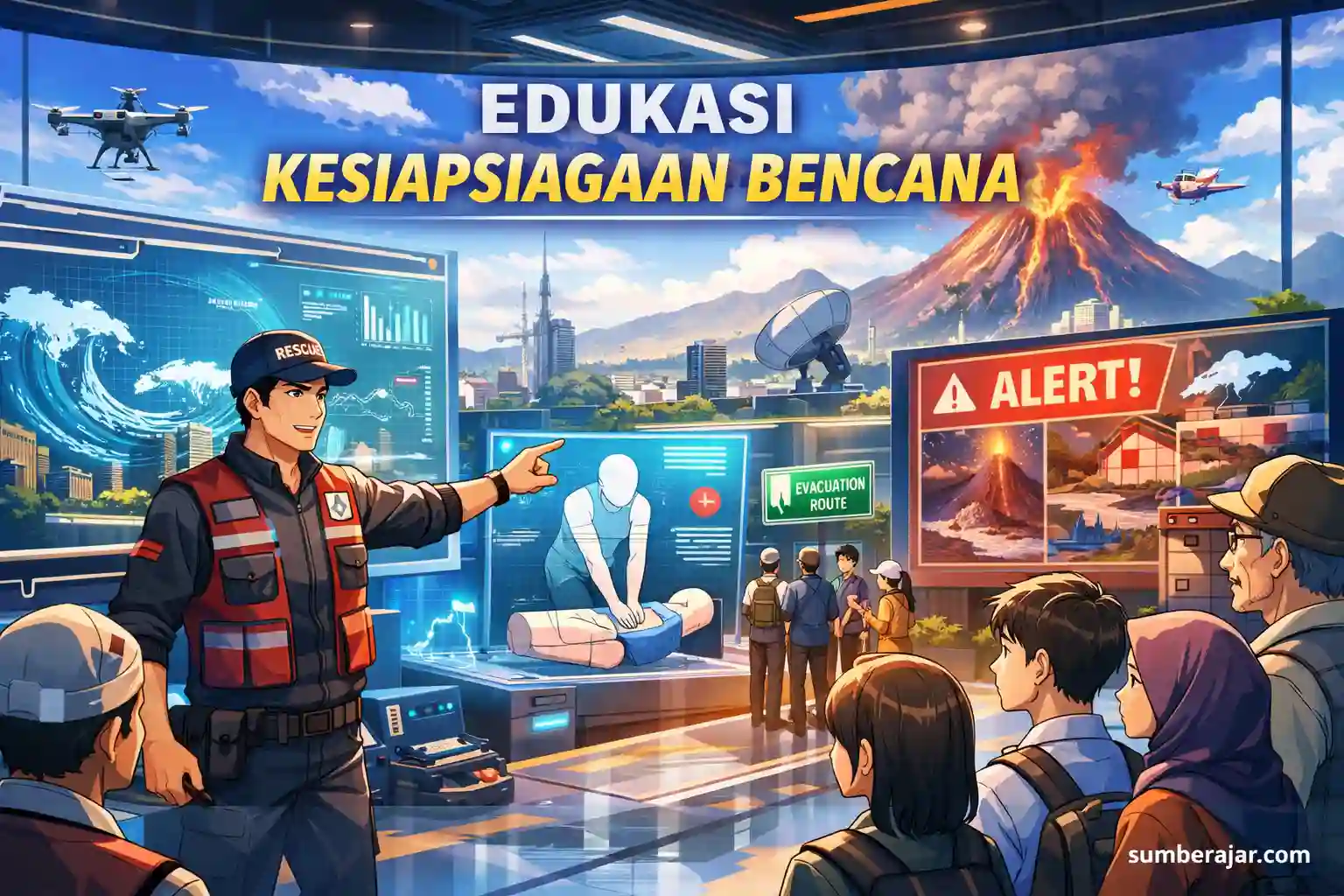 Edukasi Kesiapsiagaan Bencana